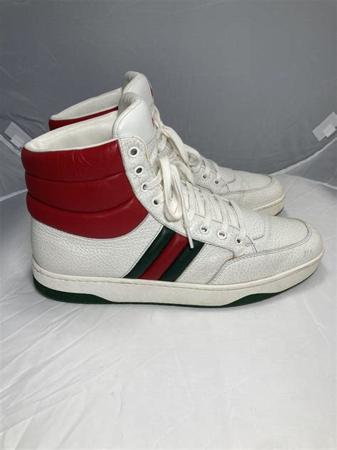 gucci 368494|Buy Gucci Contrast Padded Leather High Top .